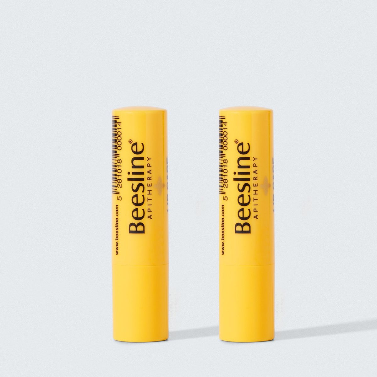 Beesline Lip Balm Flavor-Free – Intensive Repair for Dry & Chapped Lips – With Beeswax & Natural Oils – 100% Natural Origin – 4g (1+1 Free)