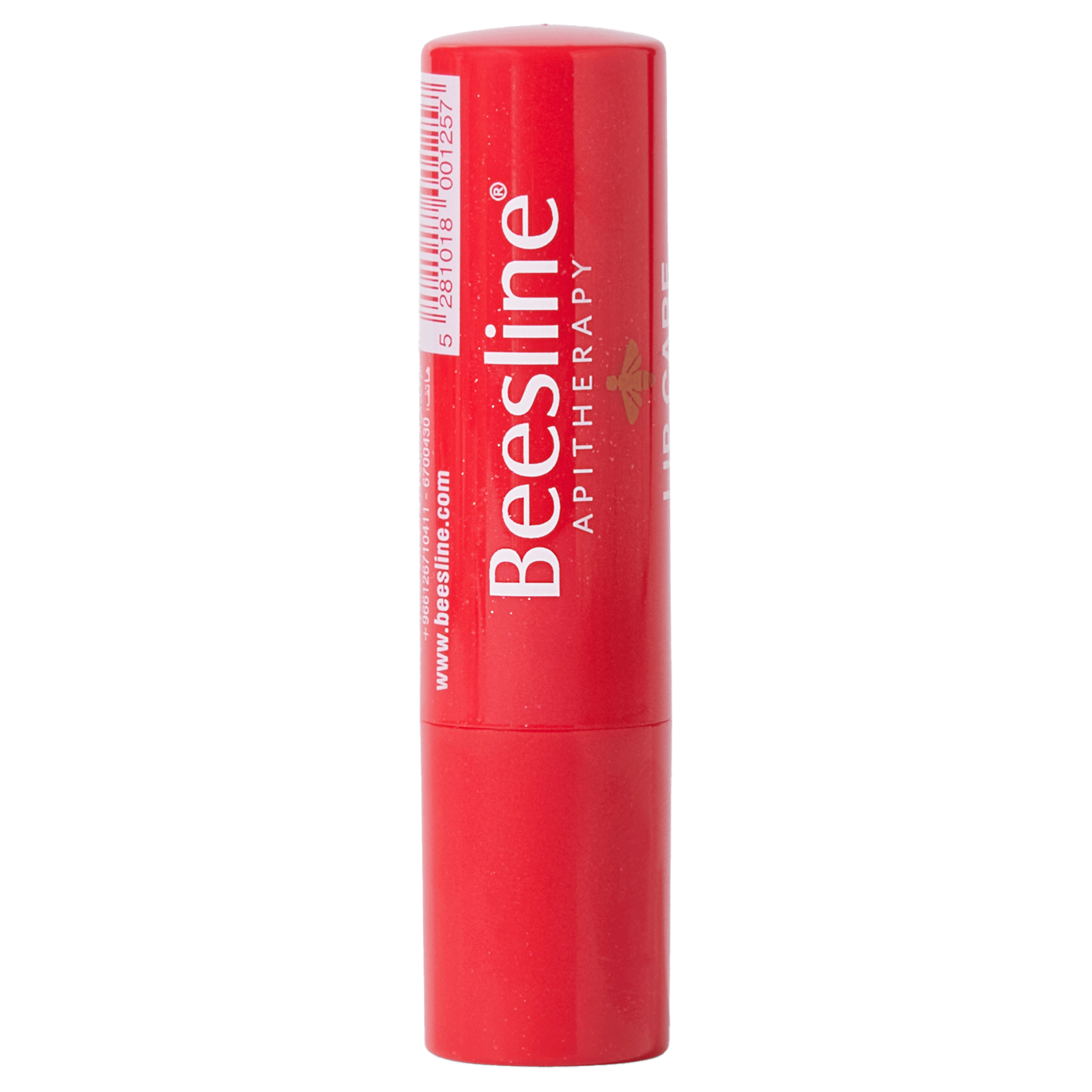 Beesline Lip Balm Shimmery Cherry – Intensive Repair for Dry & Chapped Lips – With Beeswax & Vitamin C – 98% Natural Origin – 4g