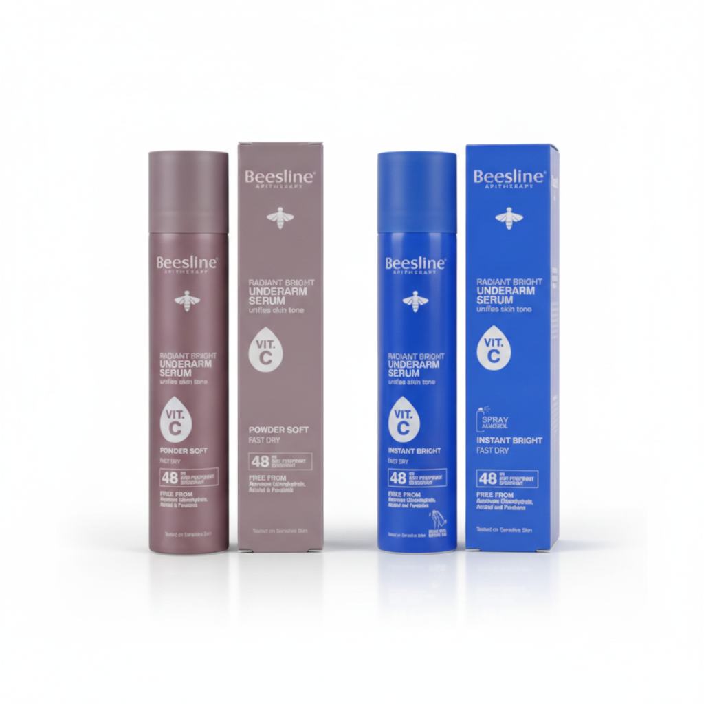 Brightening Underarm Serum Vit C Spray 48H Powder Soft + Instant Bright